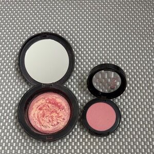 Two Blushes including LORAC & Mirenesse.